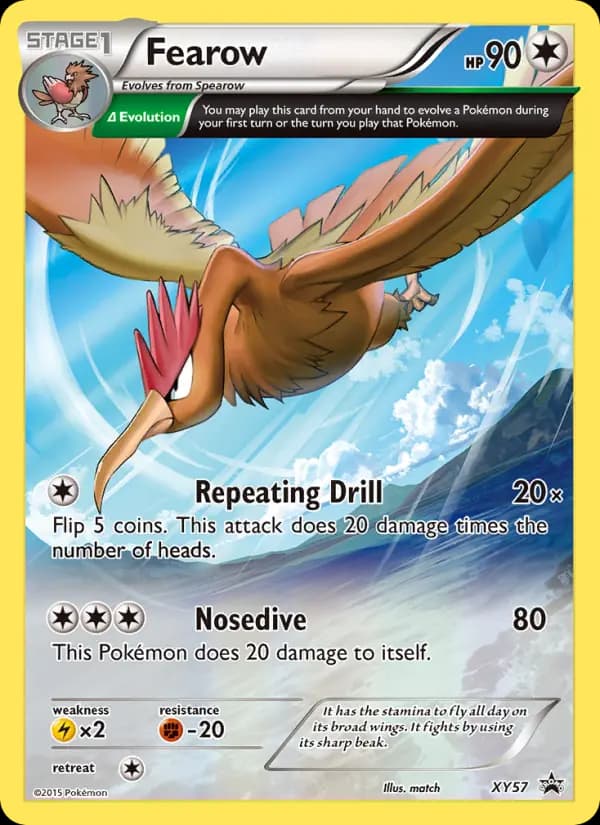 Fearow #XY57 — XY Promos