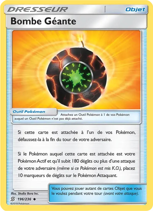 Carte Pokémon Bombe Géante #196 — Harmonie des Esprits