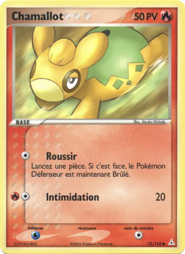 Carte Pokémon Chamallot #72 — Fantômes Holon