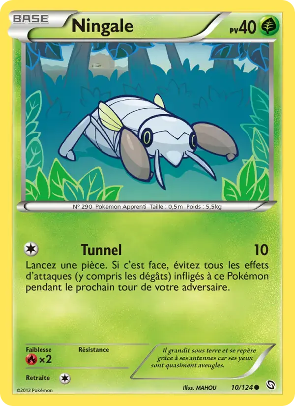 Carte Pokémon Ningale #10 — Dragons Exaltés