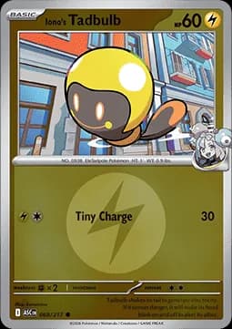 Iono's Tadbulb #069 Non Holo — Ascended Heroes