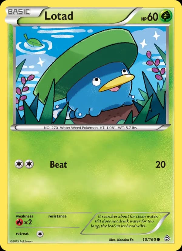 Lotad #10 — Primal Clash