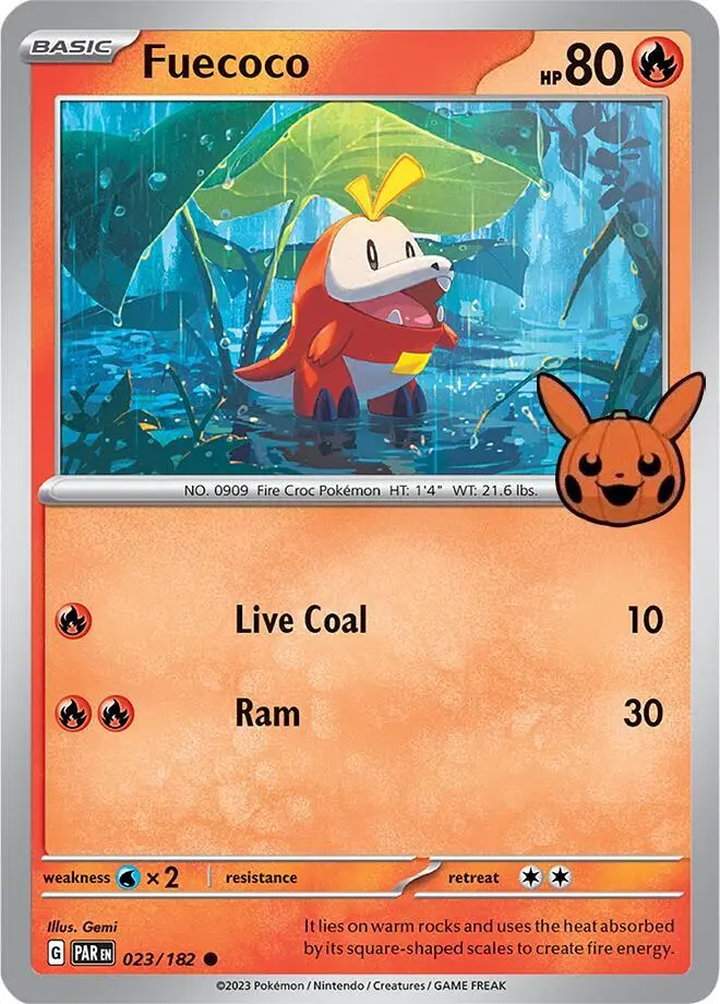 Fuecoco #023 — Trick or Trade BOOster Bundle 2024