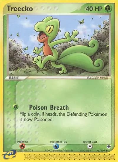 Treecko #75 — Ruby & Sapphire