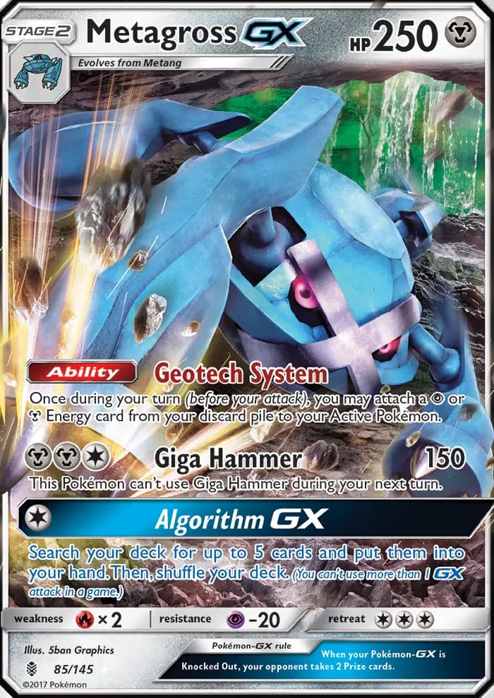 Metagross GX #85 — Guardians Rising