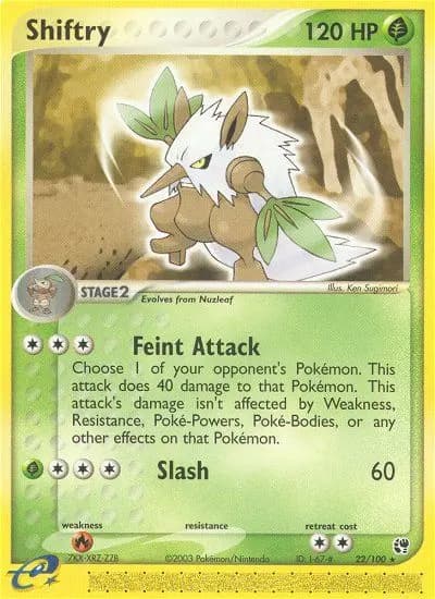 Shiftry #22 — Sandstorm