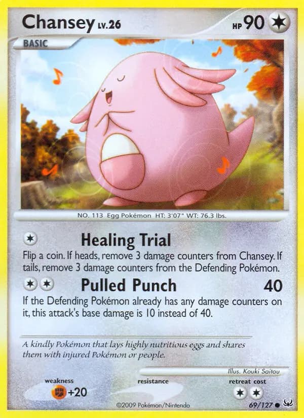 Chansey #69 — Platinum