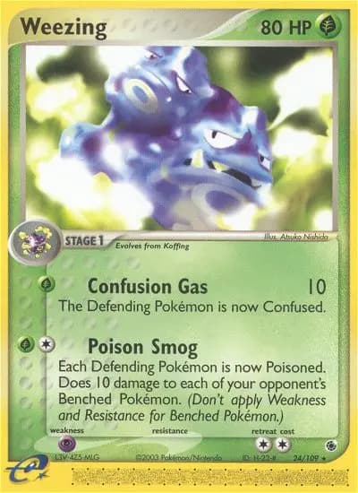 Weezing #24 — Ruby & Sapphire