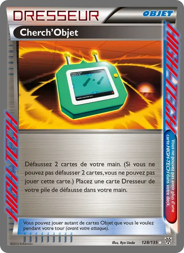 Carte Pokémon Cherch’Objet #128 — Tempête Plasma