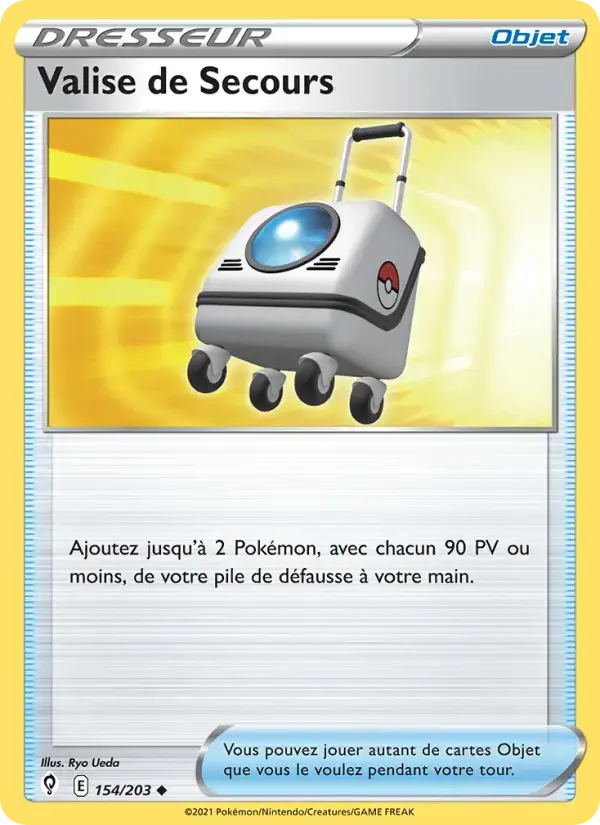Carte Pokémon Valise de Secours #154 — Évolution Céleste