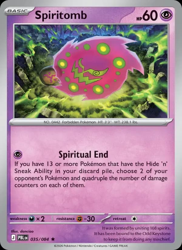 Spiritomb #035 — Pitch Black