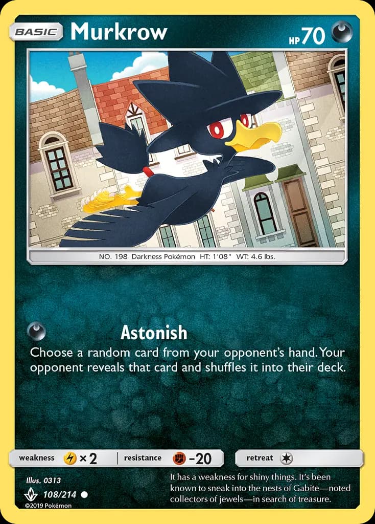 Murkrow #108 — Unbroken Bonds