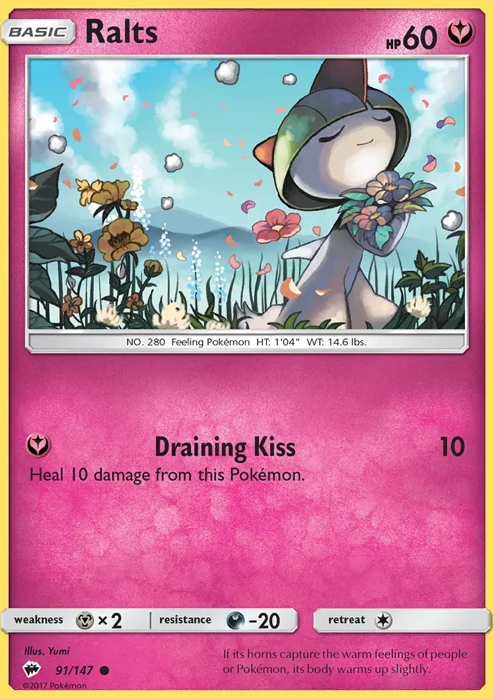 Ralts #91 — Burning Shadows