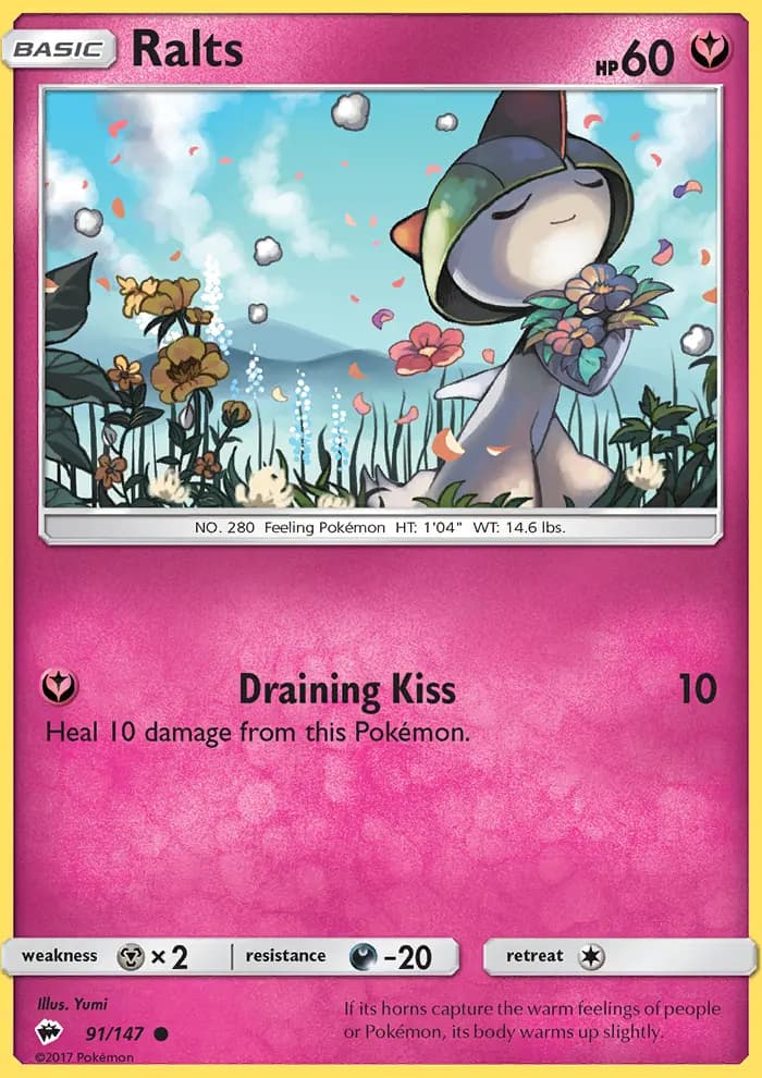 Ralts #91 — Burning Shadows
