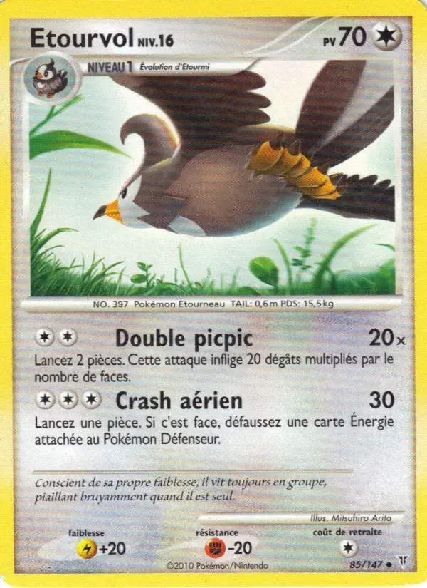 Carte Pokémon Etourvol #85 — Vainqueurs Suprêmes