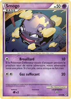 Carte Pokémon Smogo #60 — L'Appel des Légendes