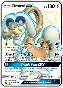 Carte Pokémon Draïeul-GX #SV80 — Destinées Occultes