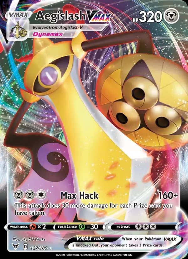 Aegislash VMAX #127 — Vivid Voltage