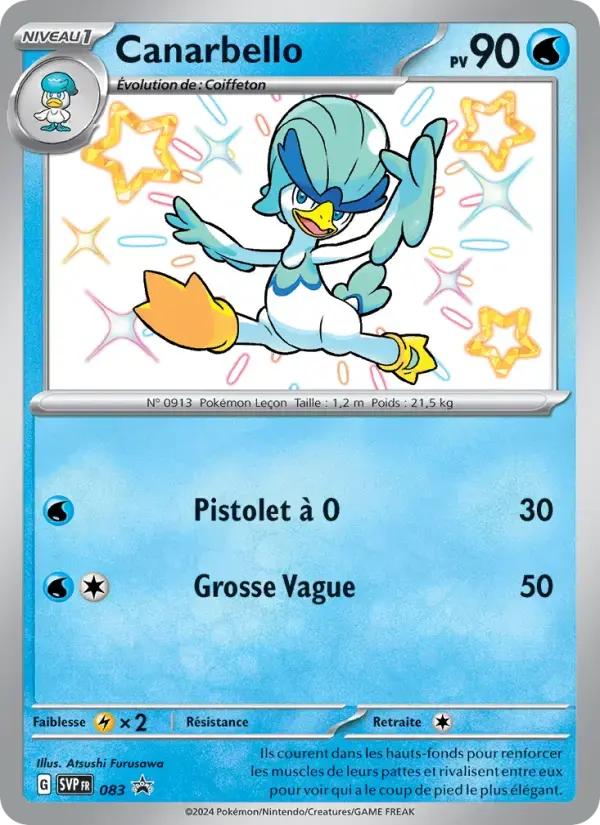 Carte Pokémon Canarbello #083 — Promos Écarlate et Violet