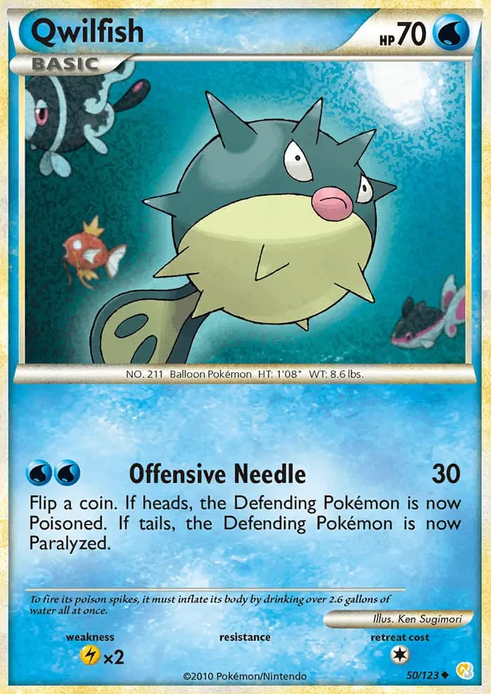 Qwilfish #50 — HeartGold SoulSilver