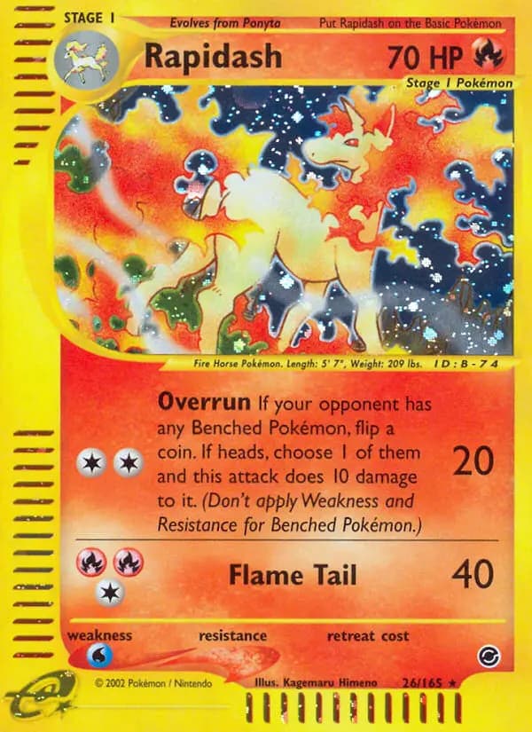 Rapidash #26 — Expedition