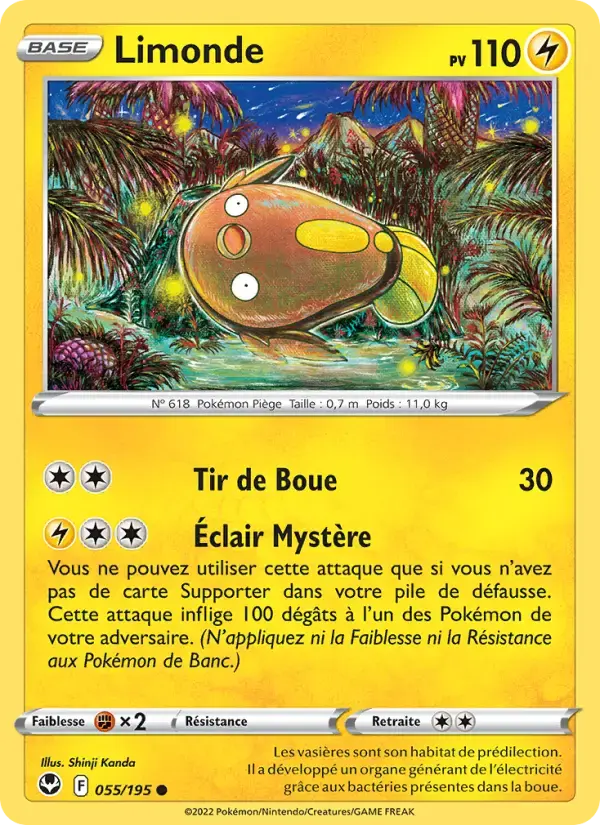 Carte Pokémon Limonde #055 — Tempête Argentée