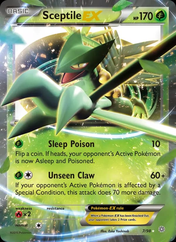 Sceptile EX #7 — Ancient Origins