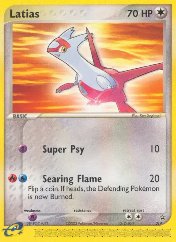 Latias #14 — Nintendo Black Star Promos
