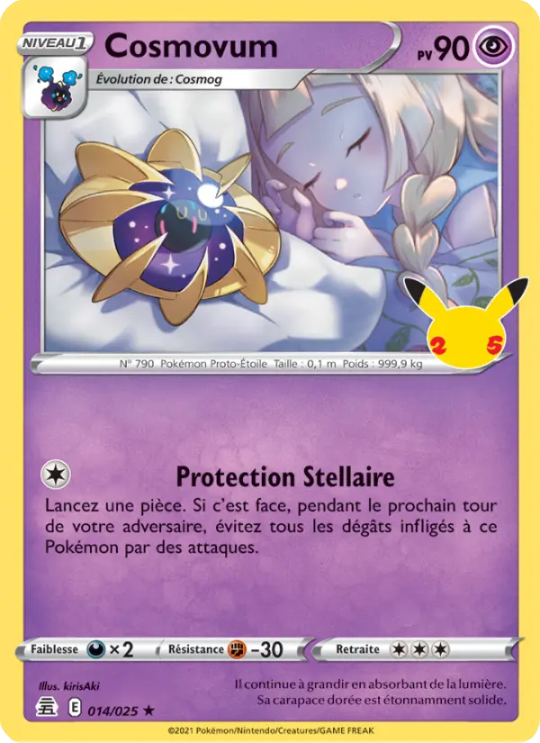 Carte Pokémon Cosmovum #14 — Célébrations