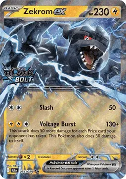 Zekrom ex #034 Stamp — Black Bolt
