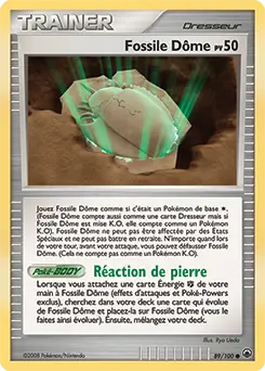 Carte Pokémon Fossile Dôme #89 — Aube Majestueuse