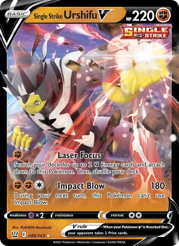 Single Strike Urshifu V #85 — Battle Styles
