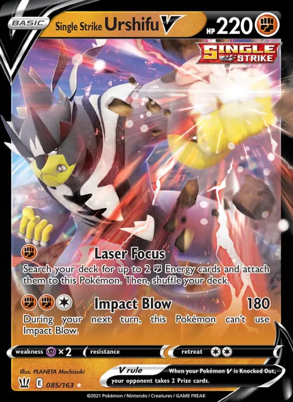 Single Strike Urshifu V #85 — Battle Styles