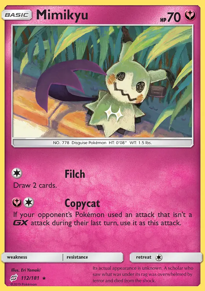 Mimikyu #112 — Team Up