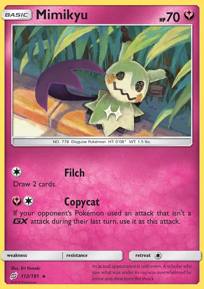 Mimikyu #112 — Team Up