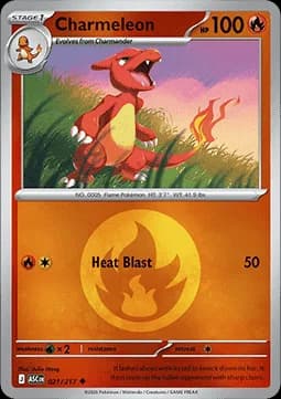 Charmeleon #021 Non Holo — Ascended Heroes