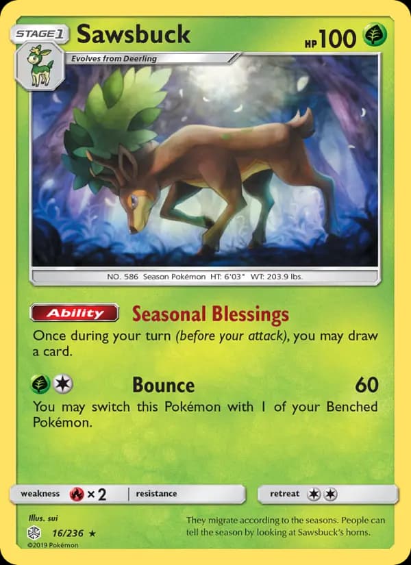 Sawsbuck #16 — Cosmic Eclipse