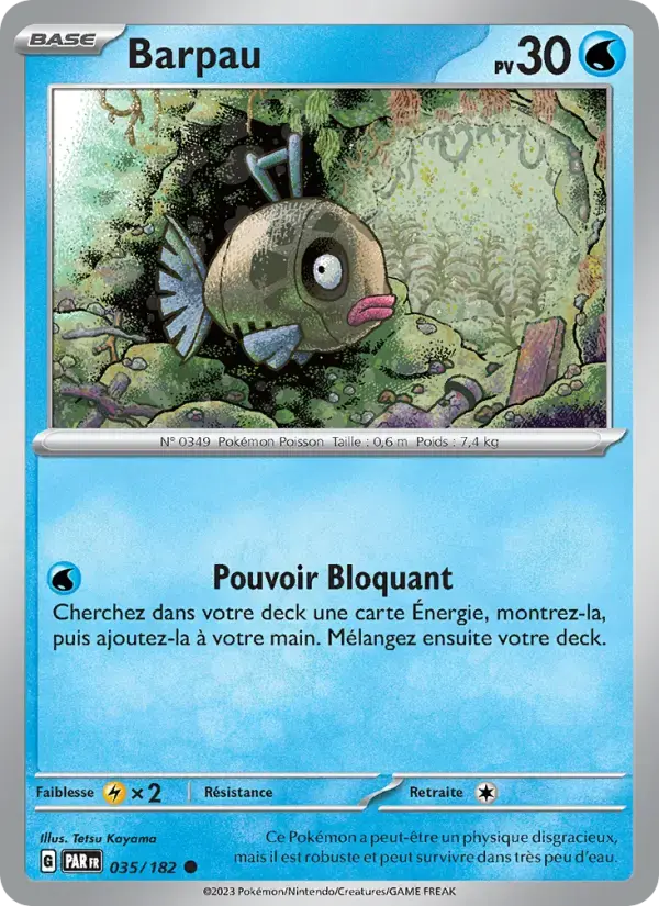 Carte Pokémon Barpau #035 — Faille Paradoxe