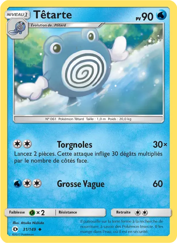 Carte Pokémon Têtarte #31 — Soleil et Lune