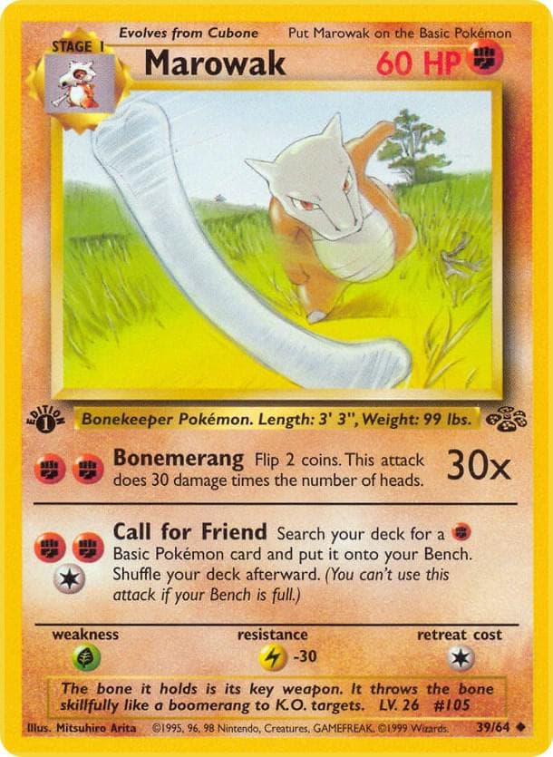 Marowak #39 — Jungle