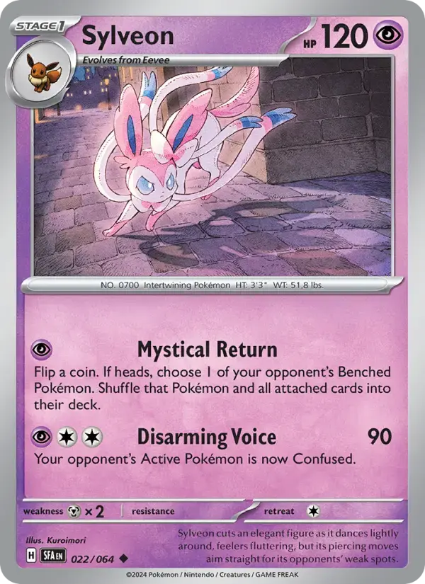 Sylveon #022 — Shrouded Fable