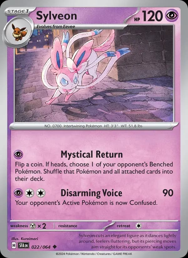 Sylveon #022 — Shrouded Fable