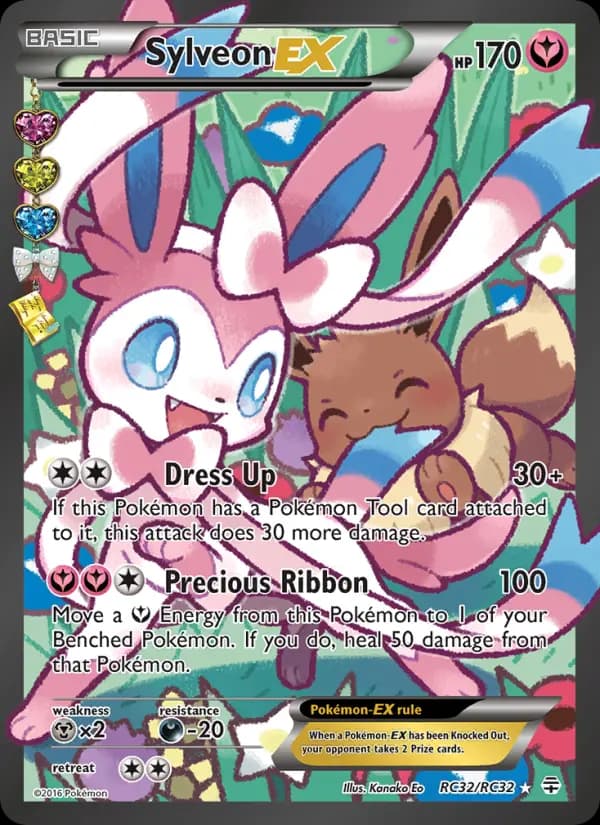 Sylveon EX #RC32 — Generations
