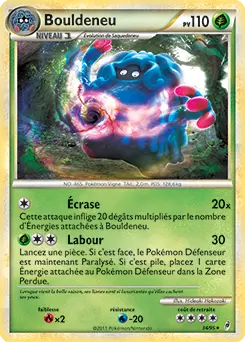 Carte Pokémon Bouldeneu #34 — L'Appel des Légendes