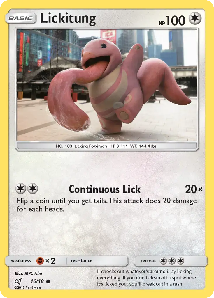 Lickitung #16 — Detective Pikachu