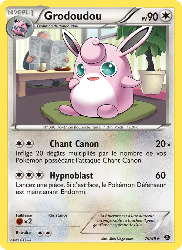 Carte Pokémon Grodoudou #79 — Destinées Futures