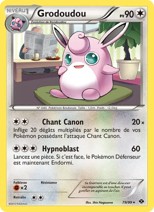 Carte Pokémon Grodoudou #79 — Destinées Futures