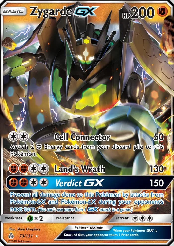 Zygarde GX #73 — Forbidden Light