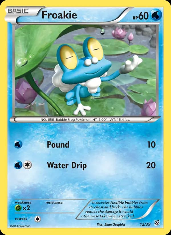 Froakie #12 — Kalos Starter Set