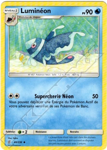 Carte Pokémon Luminéon #40 — Harmonie des Esprits